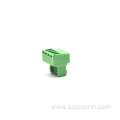 2.54mm Pluggable Terminal Blocks Female Green 4P